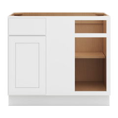 CNC Luxor White 42 To 45" W X 34 1/2" H Blind Base Cabinet