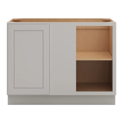 CNC Luxor 5-Piece Misty Grey 45 To 48" W X 34 1/2" H Full Height Blind Base Cabinet