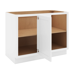 CNC Luxor White 45 To 48" W X 34 1/2" H Full Height Blind Base Cabinet