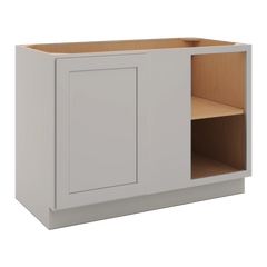 CNC Luxor 5-Piece Misty Grey 48 To 51" W X 34 1/2" H Full Height Blind Base Cabinet