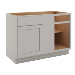CNC Luxor Misty Grey 48 To 51" W X 34 1/2" H Blind Base Cabinet