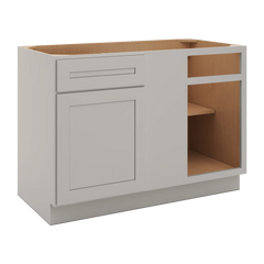 CNC Luxor 5-Piece Misty Grey 48 To 51" W X 34 1/2" H Blind Base Cabinet