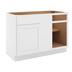 CNC Luxor White 48 To 51" W X 34 1/2" H Blind Base Cabinet