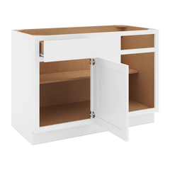 CNC Luxor White 48 To 51" W X 34 1/2" H Blind Base Cabinet