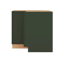 Modernform Cabinet Slim Sage Green 36" W X 34 1/2" H X 24" D Lazy Susan Base Cabinet