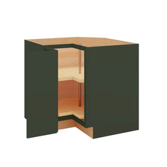 Modernform Cabinet Slim Sage Green 36" W X 34 1/2" H X 24" D Lazy Susan Base Cabinet