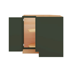 Modernform Cabinet Slim Sage Green 36" W X 34 1/2" H X 24" D Lazy Susan Base Cabinet