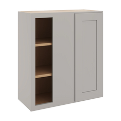 CNC Luxor Misty Grey 27 To 30" W X 30" H Blind Wall Cabinet