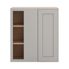 CNC Luxor Misty Grey 27 To 30" W X 30" H Blind Wall Cabinet