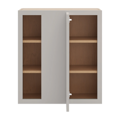 CNC Luxor Misty Grey 27 To 30" W X 30" H Blind Wall Cabinet