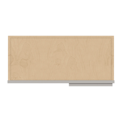 CNC Luxor Misty Grey 27 To 30" W X 30" H Blind Wall Cabinet