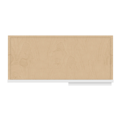 CNC Luxor 5-Piece White 27 To 30" W X 30" H Blind Wall Cabinet