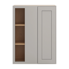 CNC Luxor Misty Grey 27 To 30" W X 36" H Blind Wall Cabinet