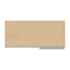 CNC Luxor Misty Grey 27 To 30" W X 36" H Blind Wall Cabinet