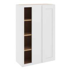 CNC Luxor 5-Piece White 27 To 30" W X 42" H Blind Wall Cabinet