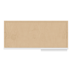 CNC Luxor 5-Piece White 27 To 30" W X 42" H Blind Wall Cabinet