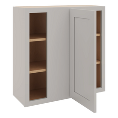 CNC Luxor Misty Grey 30 To 33" W X 30" H Blind Wall Cabinet