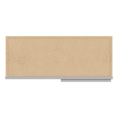CNC Luxor Misty Grey 30 To 33" W X 30" H Blind Wall Cabinet