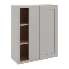 CNC Luxor 5-Piece Misty Grey 30 To 33" W X 36" H Blind Wall Cabinet