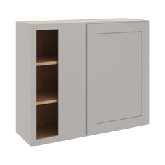 CNC Luxor Misty Grey 36 To 39" W X 30" H Blind Wall Cabinet