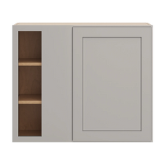 CNC Luxor Misty Grey 36 To 39" W X 30" H Blind Wall Cabinet
