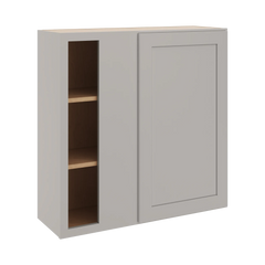 CNC Luxor 5-Piece Misty Grey 36 To 39" W X 36" H Blind Wall Cabinet
