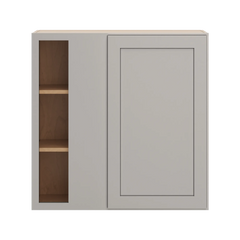 CNC Luxor 5-Piece Misty Grey 36 To 39" W X 36" H Blind Wall Cabinet