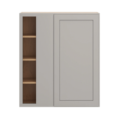 CNC Luxor Misty Grey 36 To 39" W X 42" H Blind Wall Cabinet