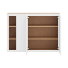CNC Luxor 5-Piece White 42 To 45" W X 30" H Blind Wall Cabinet