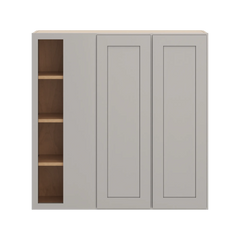 CNC Luxor 5-Piece Misty Grey 42 To 45" W X 42" H Blind Wall Cabinet