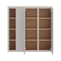 CNC Luxor 5-Piece Misty Grey 42 To 45" W X 42" H Blind Wall Cabinet