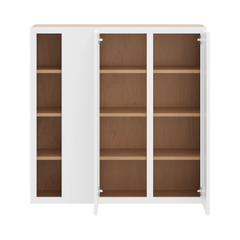 CNC Luxor 5-Piece White 42 To 45" W X 42" H Blind Wall Cabinet