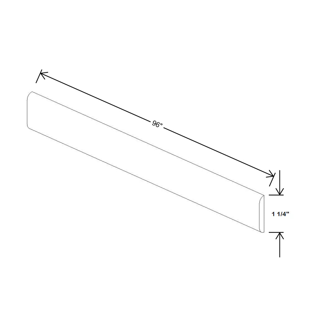 Fabuwood Allure Fusion Dove 96"W X 1 1/4"D Batten Molding {N/A w/Value line}