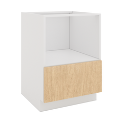 Modernform Cabinet Natural Oak 24" W X 34 1/2" H X 24" D Base Microwave Cabinet