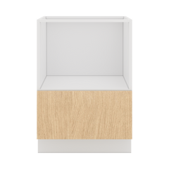 Modernform Cabinet Natural Oak 24" W X 34 1/2" H X 24" D Base Microwave Cabinet
