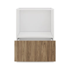 Modernform Cabinet Walnut 24" W X 34 1/2" H X 24" D Base Microwave Cabinet