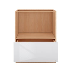 Modernform Cabinet Gloss White 27" W X 34 1/2" H X 24" D Base Microwave Cabinet