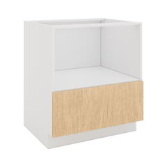 Modernform Cabinet Natural Oak 30" W X 34 1/2" H X 24" D Base Microwave Cabinet
