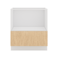 Modernform Cabinet Natural Oak 30" W X 34 1/2" H X 24" D Base Microwave Cabinet
