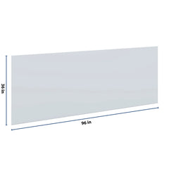 J&K White Shaker S8 BP9636 - Finished Skin Panel (Short Grain) 96" W x 36" H