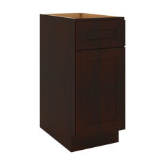 J&K Java Coffee S1 Base Waste Bin Pull-Out w/One (1) Bin Cut-out - 15" W