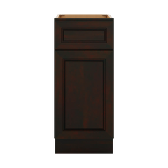 J&K Espresso K8 Base Waste Bin Pull-Out w/One (1) Bin Cut-out - 15" W
