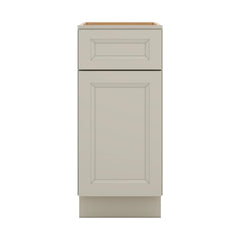 J&K Pebble B6 Base Waste Bin Pull-Out w/One (1) Bin Cut-out - 15" W