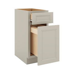 J&K Pebble B6 Base Waste Bin Pull-Out w/One (1) Bin Cut-out - 15" W