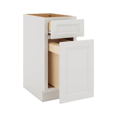 J&K Pure B5 Base Waste Bin Pull-Out w/One (1) Bin Cut-out - 15" W