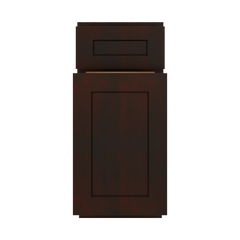 J&K Java Coffee S1 Base Waste Bin Pull-Out w/One (1) Bin Cut-out - 15" W