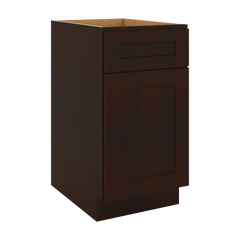 J&K Java Coffee S1 Base Waste Bin Pull-Out w/Two (2) Bin Cut-outs - 18" W