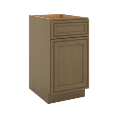 J&K Hazel H8 Base Waste Bin Pull-Out w/Two (2) Bin Cut-outs - 18" W