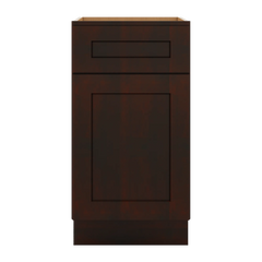 J&K Java Coffee S1 Base Waste Bin Pull-Out w/Two (2) Bin Cut-outs - 18" W