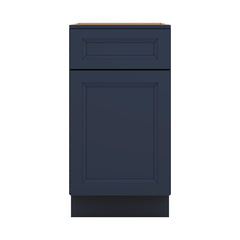 J&K Naval B7 Base Waste Bin Pull-Out w/Two (2) Bin Cut-outs - 18" W